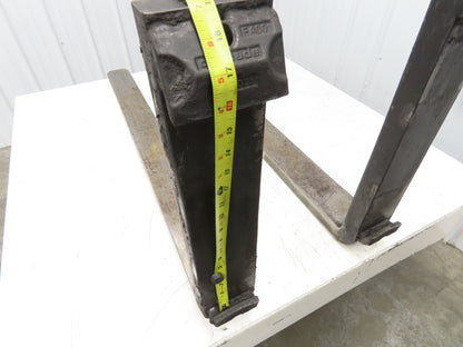 Cascade 7000025 4x47-3/4" Class 2 Steel Forklift Forks 16" Carriage 1-Pair READ