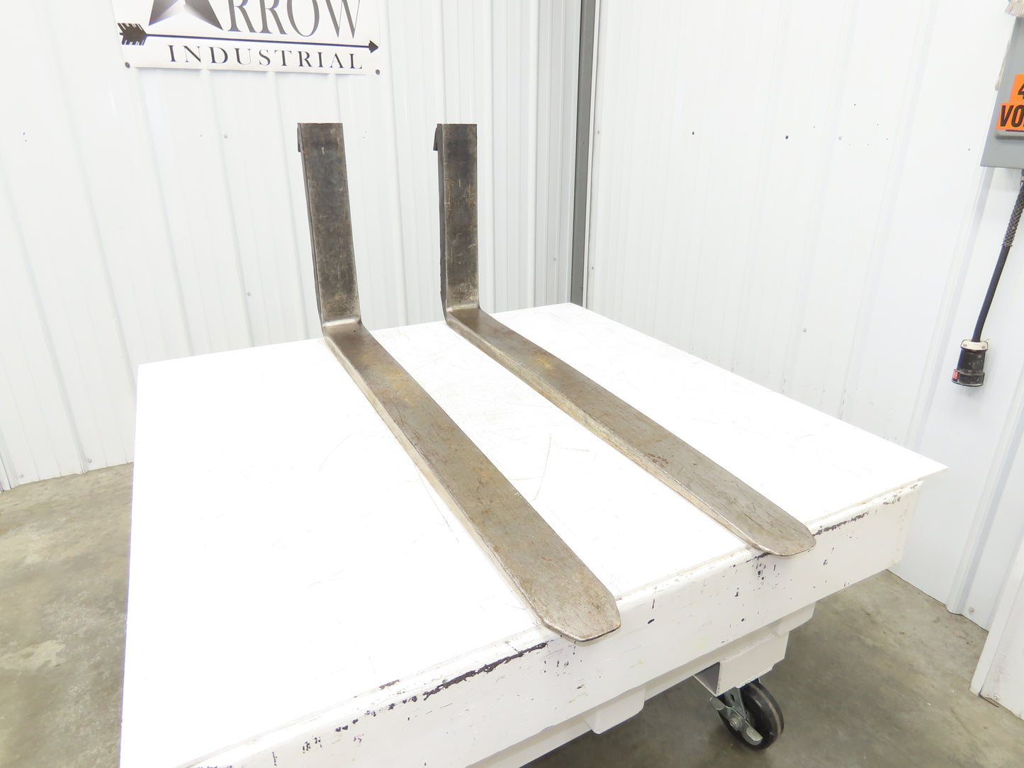 Cascade 7000025 4x47-3/4" Class 2 Steel Forklift Forks 16" Carriage 1-Pair READ
