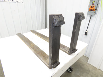 Cascade 7000025 4x47-3/4" Class 2 Steel Forklift Forks 16" Carriage 1-Pair READ