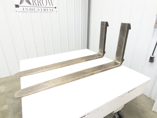 Cascade 7000025 4x47-3/4" Class 2 Steel Forklift Forks 16" Carriage 1-Pair READ