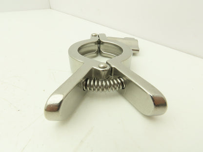 Dixon 13MHHM-Q100150 Squeeze Clamp Sanitary SS 1" to 1-1/2" Pipe Lot of 6