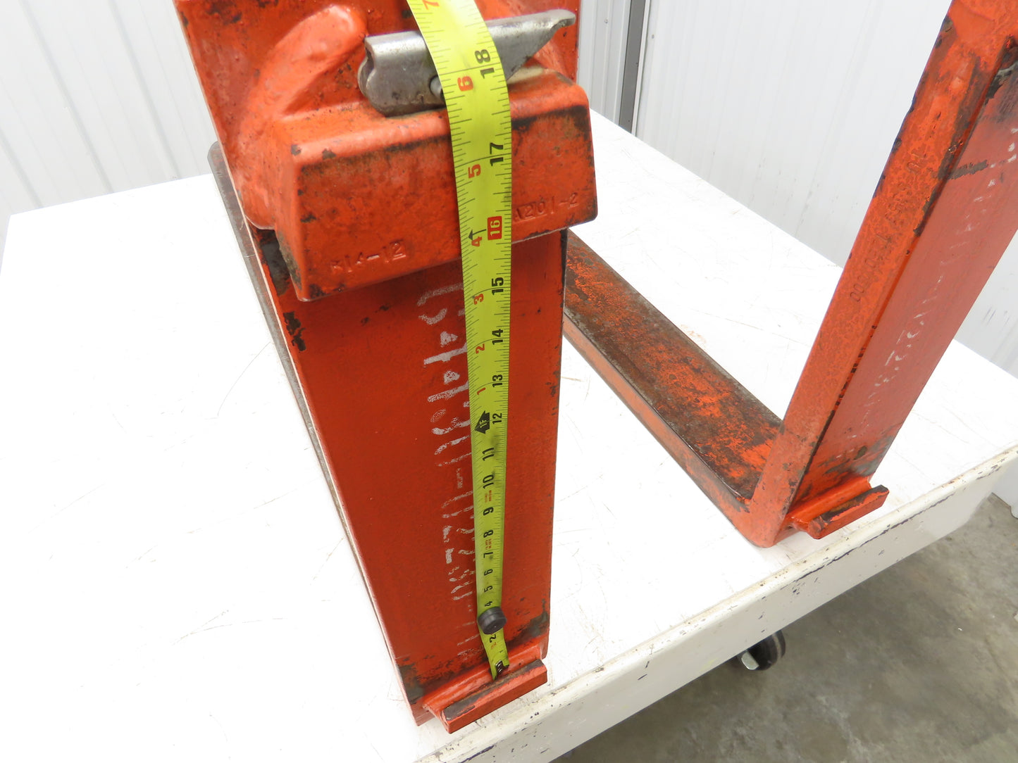 TU 5353 4-3/4x47-3/4" Class 2 Steel Forklift Forks 16" Carriage 1-Pair