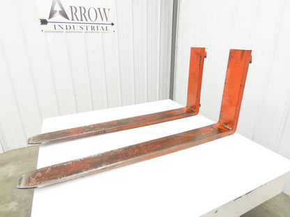 TU 5353 4-3/4x47-3/4" Class 2 Steel Forklift Forks 16" Carriage 1-Pair