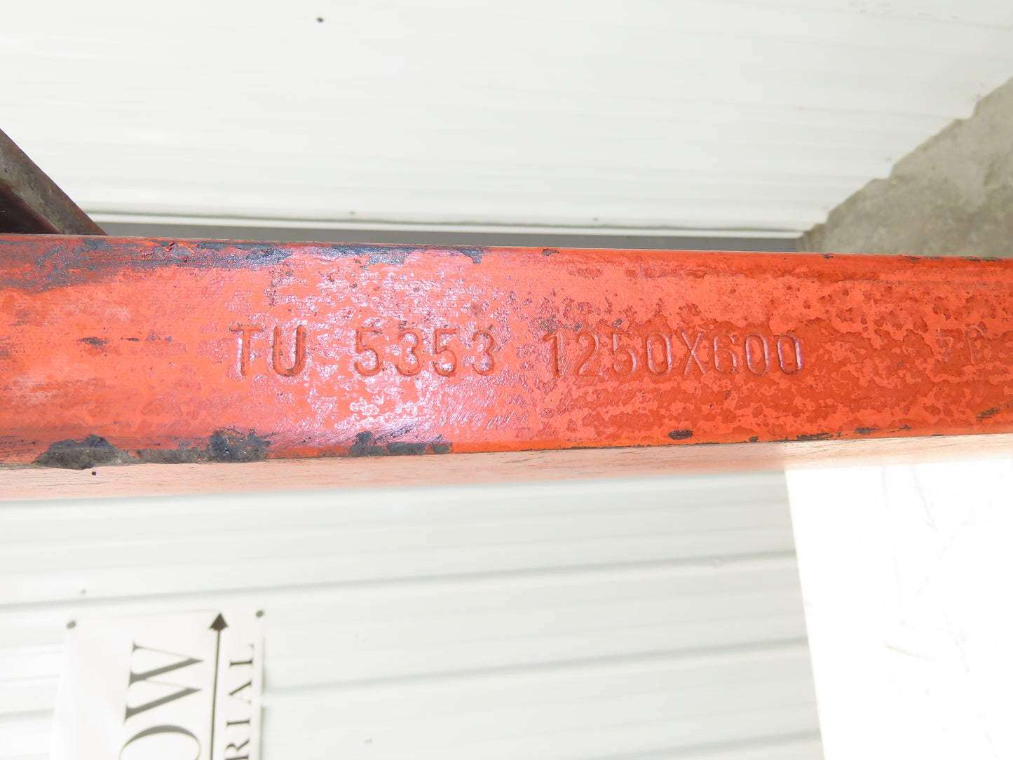 TU 5353 4-3/4x47-3/4" Class 2 Steel Forklift Forks 16" Carriage 1-Pair