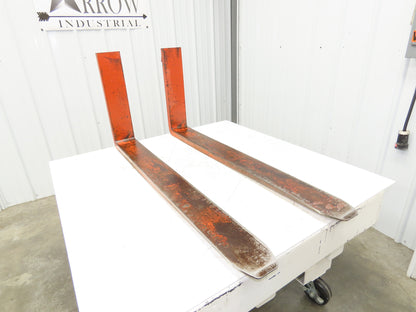 TU 5353 4-3/4x47-3/4" Class 2 Steel Forklift Forks 16" Carriage 1-Pair