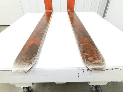 TU 5353 4-3/4x47-3/4" Class 2 Steel Forklift Forks 16" Carriage 1-Pair