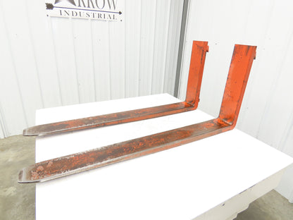 TU 5353 4-3/4x47-3/4" Class 2 Steel Forklift Forks 16" Carriage 1-Pair