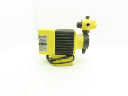 LMI Milton Roy B721-392SI Chemical Metering Dosing Pump 2.5 GPH 120V 100 PSI