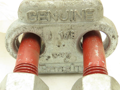 Crosby 1-1/8" Galvanized Drop Forged Wire Rope Clip G-450 Cable Clamp Lot of 7