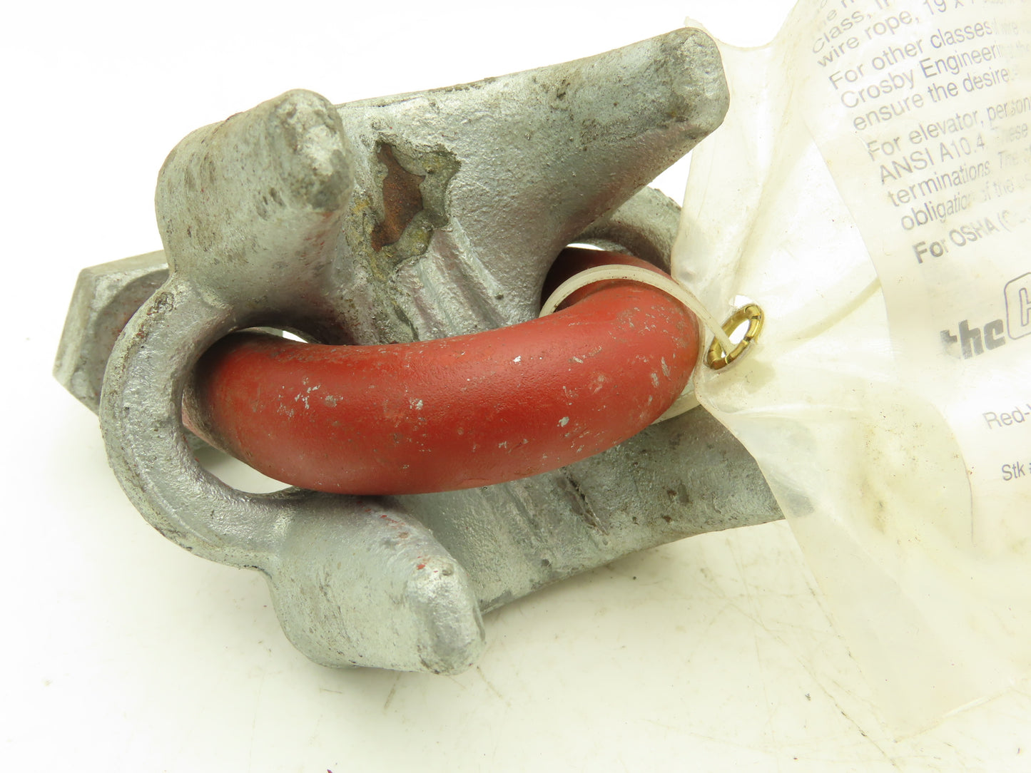 Crosby 1-1/8" Galvanized Drop Forged Wire Rope Clip G-450 Cable Clamp Lot of 7