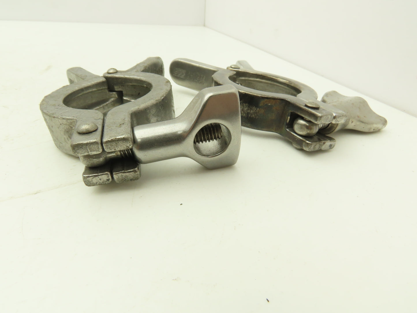 Dixon/SCC 13MHHM-Q100150 Squeeze Clamp Sanitary SS 1" to 1-1/2" Pipe Lot of 7