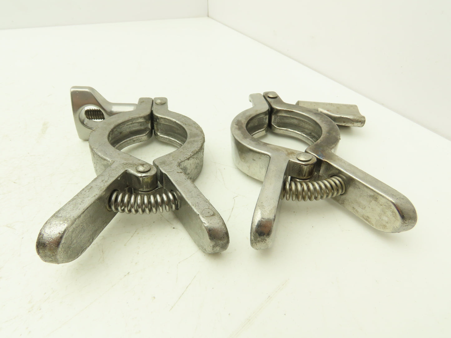 Dixon/SCC 13MHHM-Q100150 Squeeze Clamp Sanitary SS 1" to 1-1/2" Pipe Lot of 7