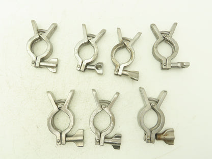 Dixon/SCC 13MHHM-Q100150 Squeeze Clamp Sanitary SS 1" to 1-1/2" Pipe Lot of 7
