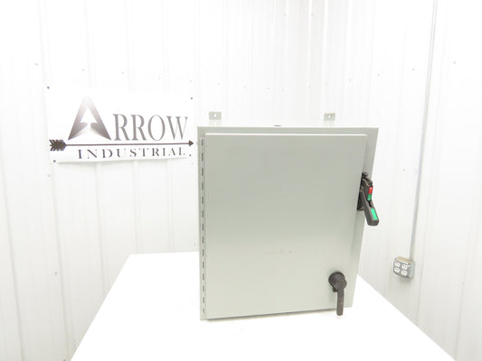 Hoffman A30SA2610LPPL Electrical Enclosure 30x26x10" Wall Mount 30A Disconnect