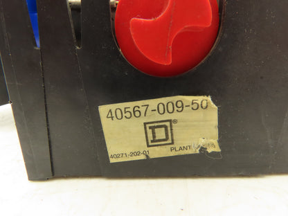 Square D 9422ATCF331 Disconnect Switch 30/60 Amp 600V Fuse Holder Only-No Handle
