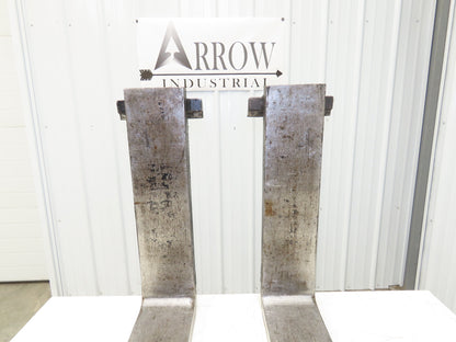 Kenhar K551 6x47" Class 3 Steel Forklift Forks 20" Carriage 8000 lb 1-Pair READ