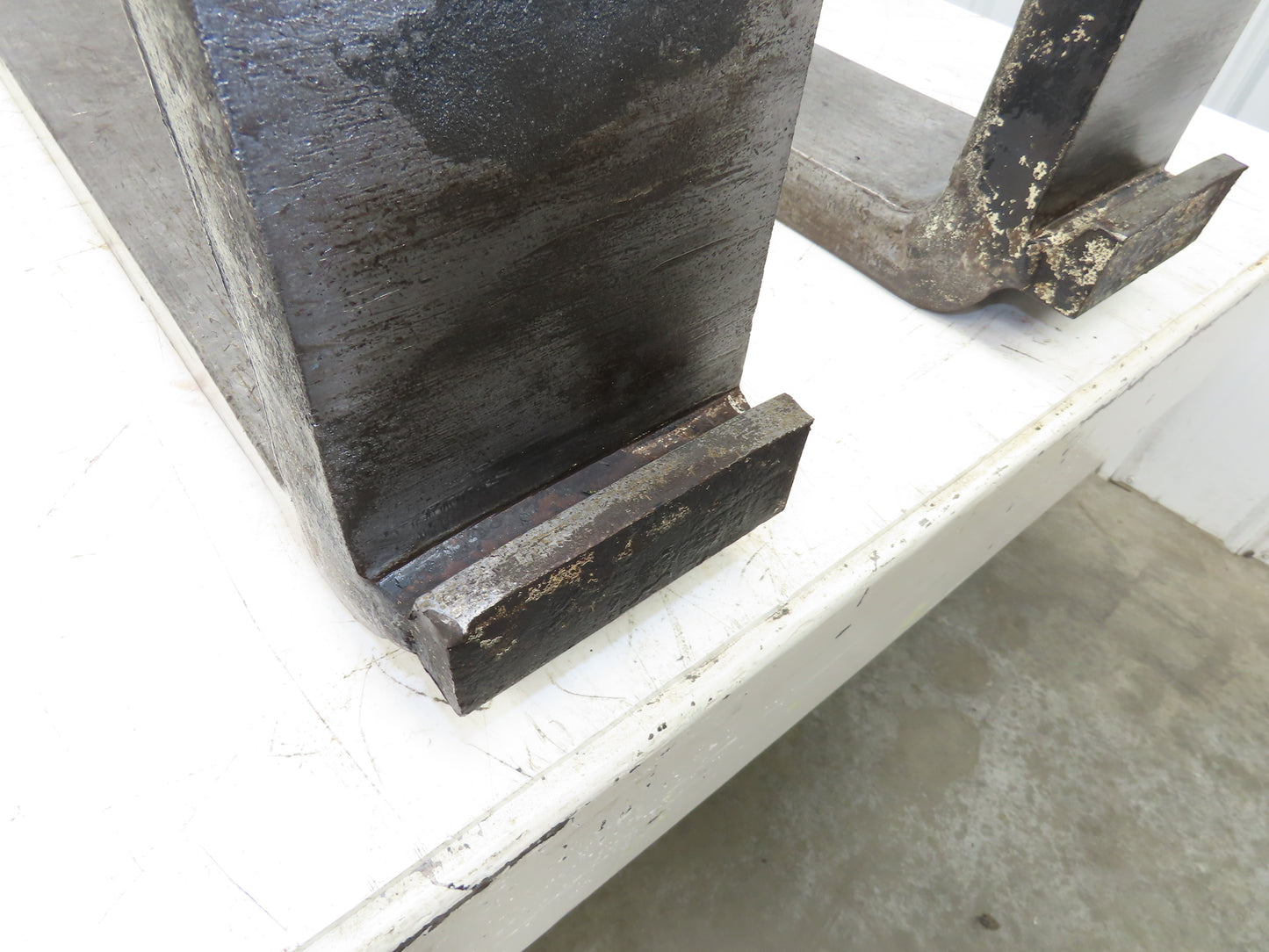 Kenhar K551 6x47" Class 3 Steel Forklift Forks 20" Carriage 8000 lb 1-Pair READ