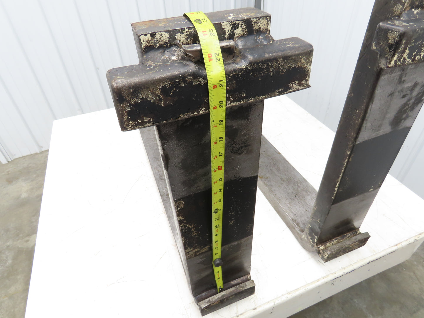 Kenhar K551 6x47" Class 3 Steel Forklift Forks 20" Carriage 8000 lb 1-Pair READ