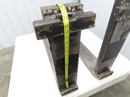 Kenhar K551 6x47" Class 3 Steel Forklift Forks 20" Carriage 8000 lb 1-Pair READ