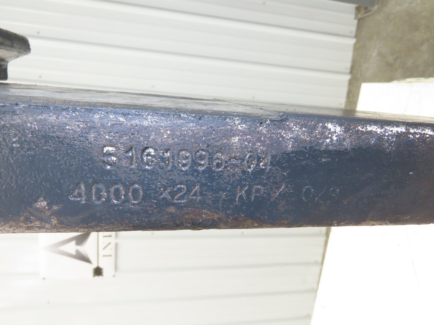 Kenhar K551 6x47" Class 3 Steel Forklift Forks 20" Carriage 8000 lb 1-Pair READ