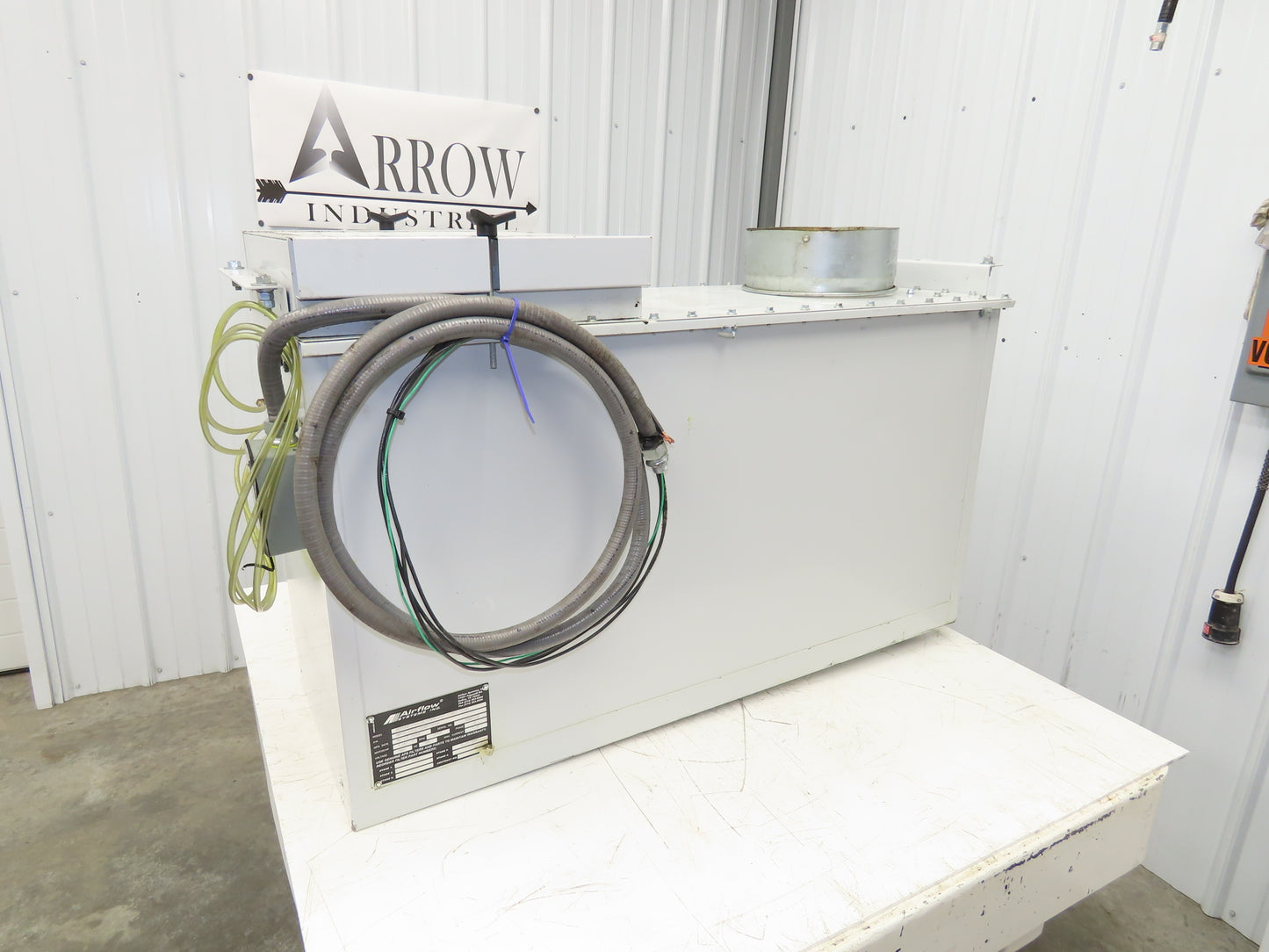 Airflow MPH8V2-PG6-DL Oil Mist Collector Filtration Unit 1hp 480V 3Ph 10" Inlet