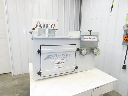 Airflow MPH8V2-PG6-DL Oil Mist Collector Filtration Unit 1hp 480V 3Ph 10" Inlet
