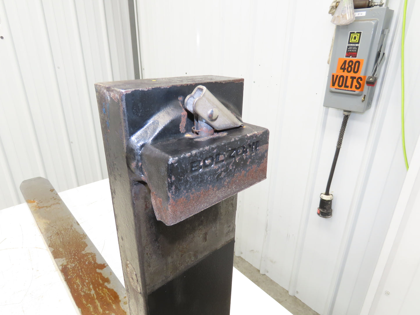 Bolzoni RAU TD061 4-3/4x48" Class 3 Steel Forklift Forks 20" Carriage 1-Pair