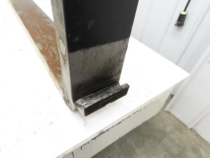 Bolzoni RAU TD061 4-3/4x48" Class 3 Steel Forklift Forks 20" Carriage 1-Pair