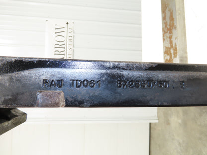 Bolzoni RAU TD061 4-3/4x48" Class 3 Steel Forklift Forks 20" Carriage 1-Pair