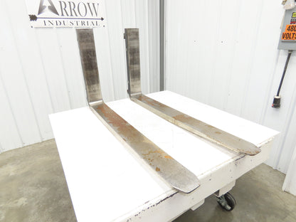 Bolzoni RAU TD061 4-3/4x48" Class 3 Steel Forklift Forks 20" Carriage 1-Pair