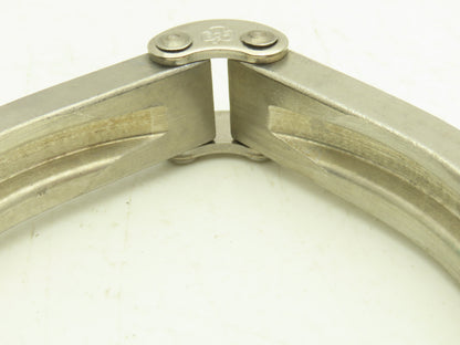 Tri Clover 3"/4" 3" Sanitary Tri Clamp 11 Single & Double Pin/ 5 - 4" Lot of 16