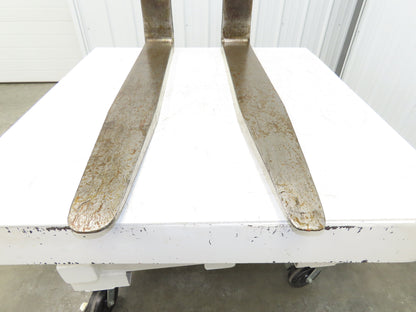 Kenhar K551 6x47.5" Class 3 Steel Forklift Forks 20" Carriage 8000 lb 1-Pair