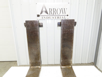 Kenhar K551 6x47.5" Class 3 Steel Forklift Forks 20" Carriage 8000 lb 1-Pair
