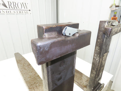 Kenhar K551 6x47.5" Class 3 Steel Forklift Forks 20" Carriage 8000 lb 1-Pair