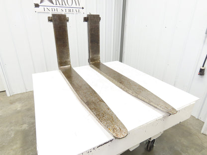 Kenhar K551 6x47.5" Class 3 Steel Forklift Forks 20" Carriage 8000 lb 1-Pair