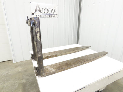 Kenhar K551 6x47.5" Class 3 Steel Forklift Forks 20" Carriage 8000 lb 1-Pair