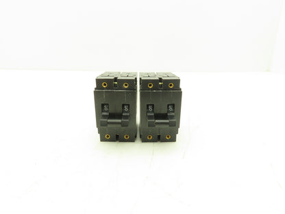 Eaton Heinemann AM2R Circuit Breaker 15A 2 Pole Magnetic Panel Mount Lot of 2