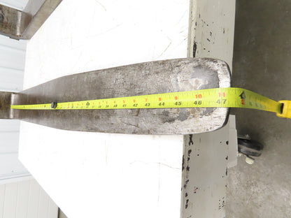 Kenhar K551 6x47.5" Class 3 Steel Forklift Forks 20" Carriage 8000 lb 1-Pair