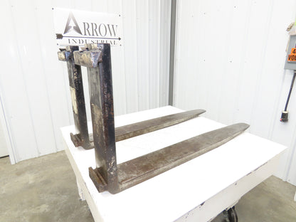 Kenhar K551 6x47.5" Class 3 Steel Forklift Forks 20" Carriage 8000 lb 1-Pair