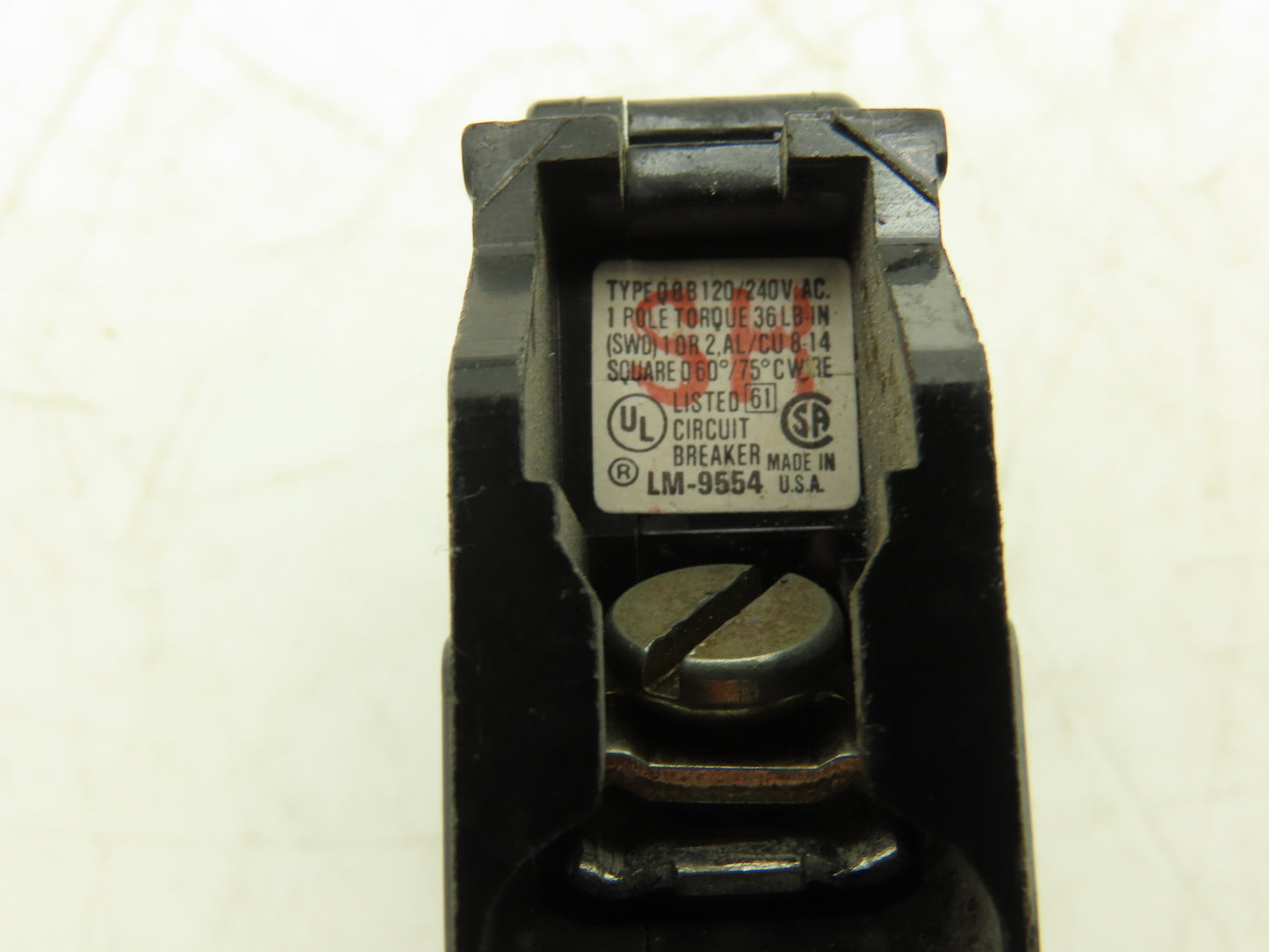 Square D QHB 120 Circuit Breaker 20A 1Ph 120V Lot of 10