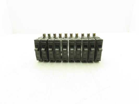 Square D QHB 120 Circuit Breaker 20A 1Ph 120V Lot of 10