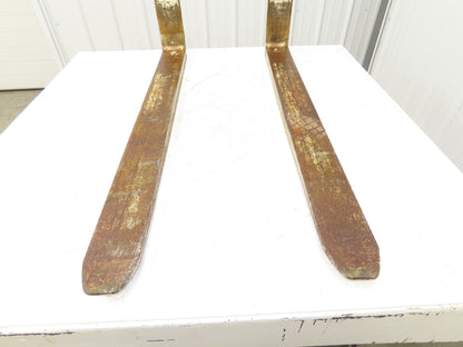 Bolzoni BX1250X500 A 4x42" Class 2 Steel Forklift Forks 16" Carriage 1-Pair