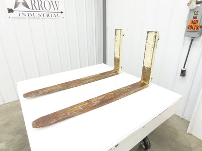 Bolzoni BX1250X500 A 4x42" Class 2 Steel Forklift Forks 16" Carriage 1-Pair