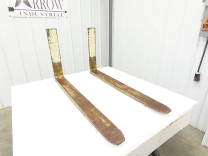 Bolzoni BX1250X500 A 4x42" Class 2 Steel Forklift Forks 16" Carriage 1-Pair