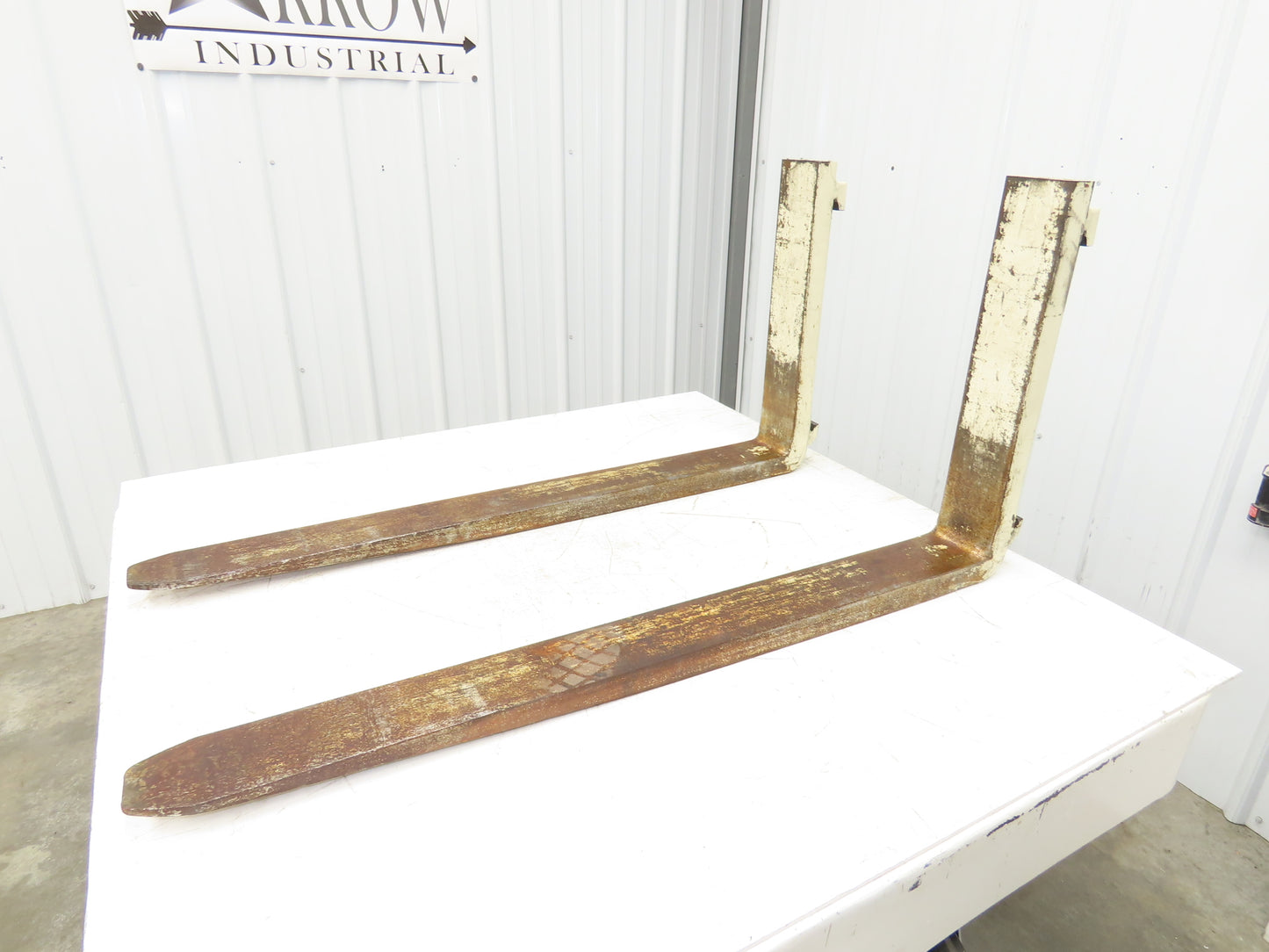 Bolzoni BX1250X500 A 4x42" Class 2 Steel Forklift Forks 16" Carriage 1-Pair