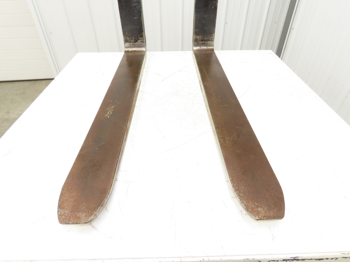 1412002R 4-3/4x42" Class 3 Steel Forklift Forks 20" Carriage 1-Pair HX1650X500