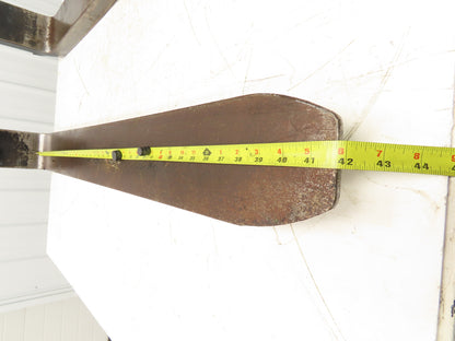 1412002R 4-3/4x42" Class 3 Steel Forklift Forks 20" Carriage 1-Pair HX1650X500