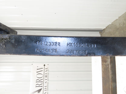 1412002R 4-3/4x42" Class 3 Steel Forklift Forks 20" Carriage 1-Pair HX1650X500