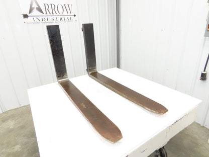 1412002R 4-3/4x42" Class 3 Steel Forklift Forks 20" Carriage 1-Pair HX1650X500