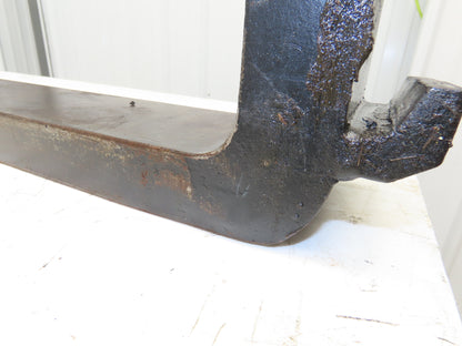 1412002R 4-3/4x42" Class 3 Steel Forklift Forks 20" Carriage 1-Pair HX1650X500